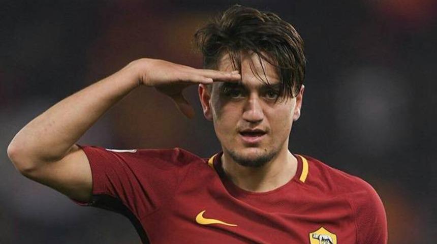 Cengiz Ünder, Roma'yı sırtladı!