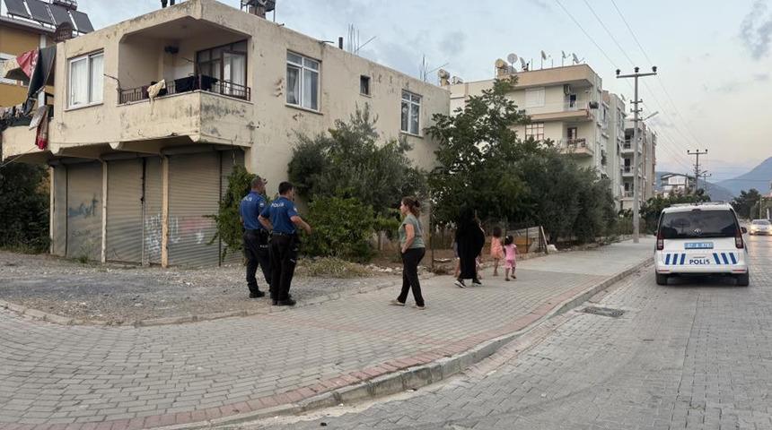 Bebek balkondan düştü