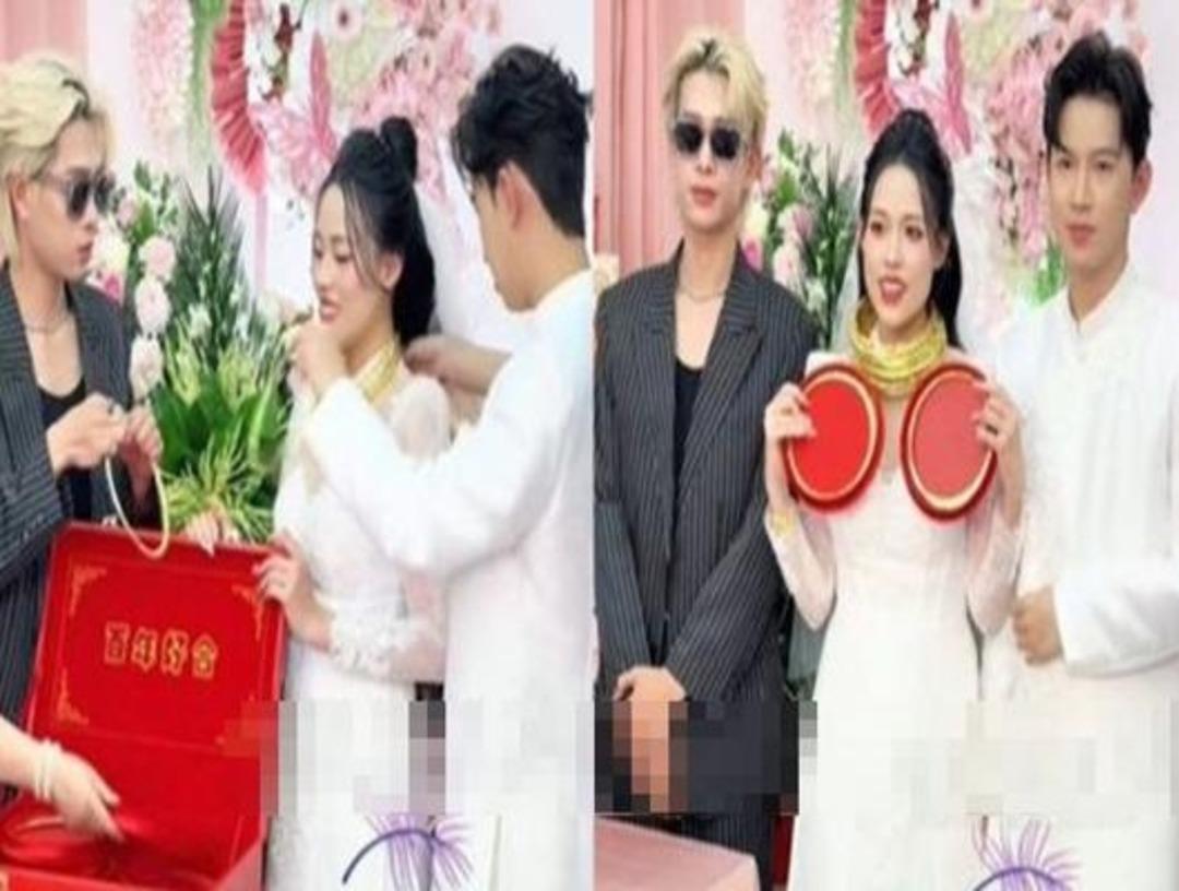 Düğünde davetlilerden skandal istek! Evlenen çift kırmak istemedi rol yaptı 2