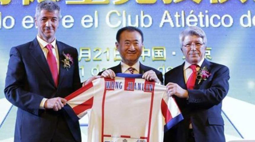 Atletico Madrid'in %17 hissesi &Ccedil;inli şirkete satıldı