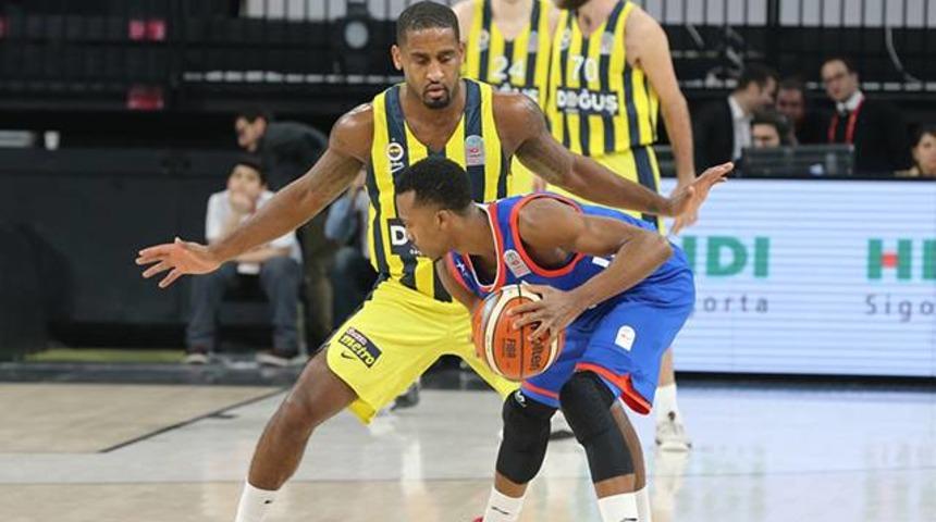 Anadolu Efes 83 - 80 Fenerbah&ccedil;e Doğuş