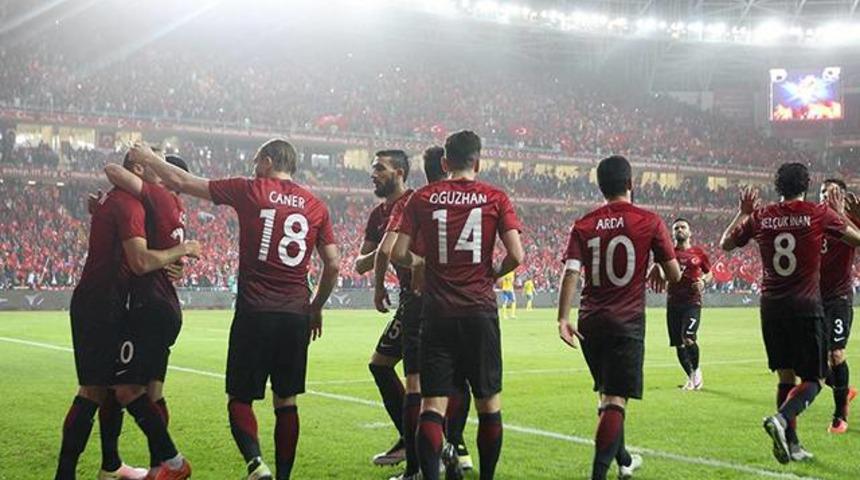 A Milli Futbol Takımı FIFA sıralamasında 38. sıraya &ccedil;ıktı