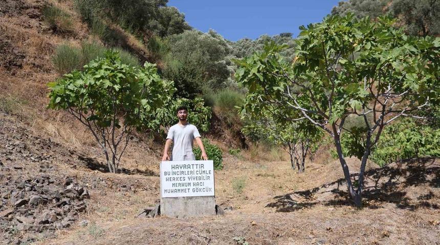 Mezar taşı değil, ‘herkes yesin’ uyarısı