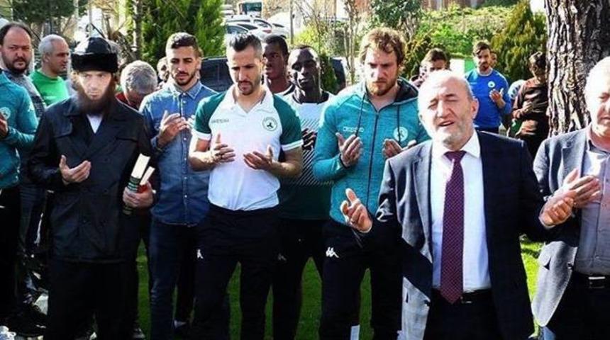 Giresunspor'da işler k&ouml;t&uuml; gidince kurban kestiler