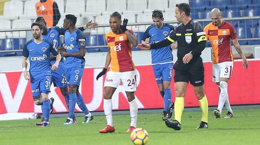 Kasımpaşa 2-1 Galatasaray (22. hafta puan durumu)