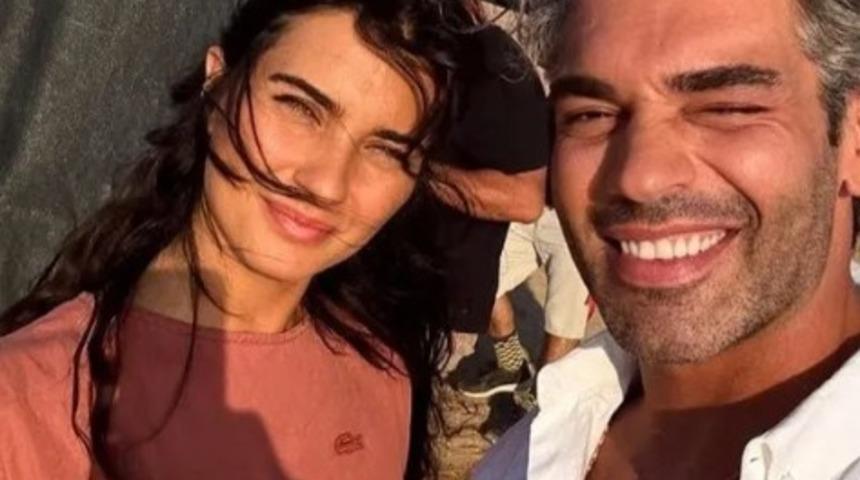 Adı rol arkadaşı Şükrü Özyıldız ile aşk dedikodularına karıştı! Tuba Büyüküstün'den açıklama gecikmedi