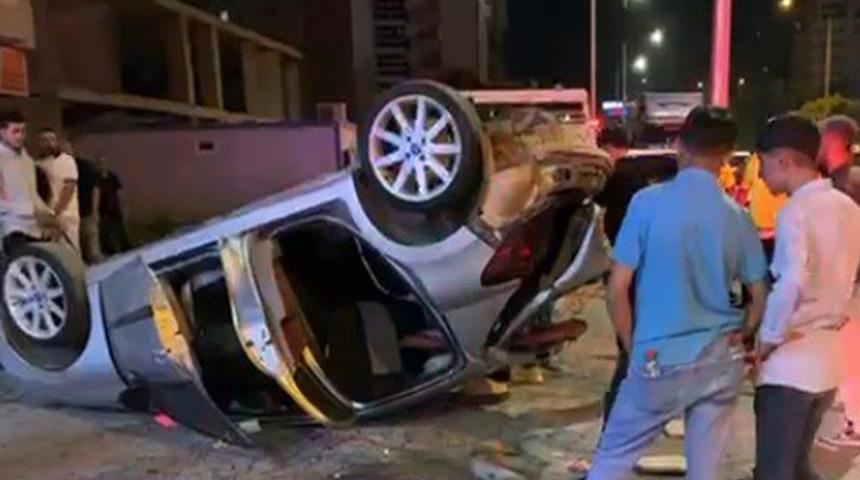 Muş-Bitlis yolunda kaza: Otomobil takla attı, 1 yaralı