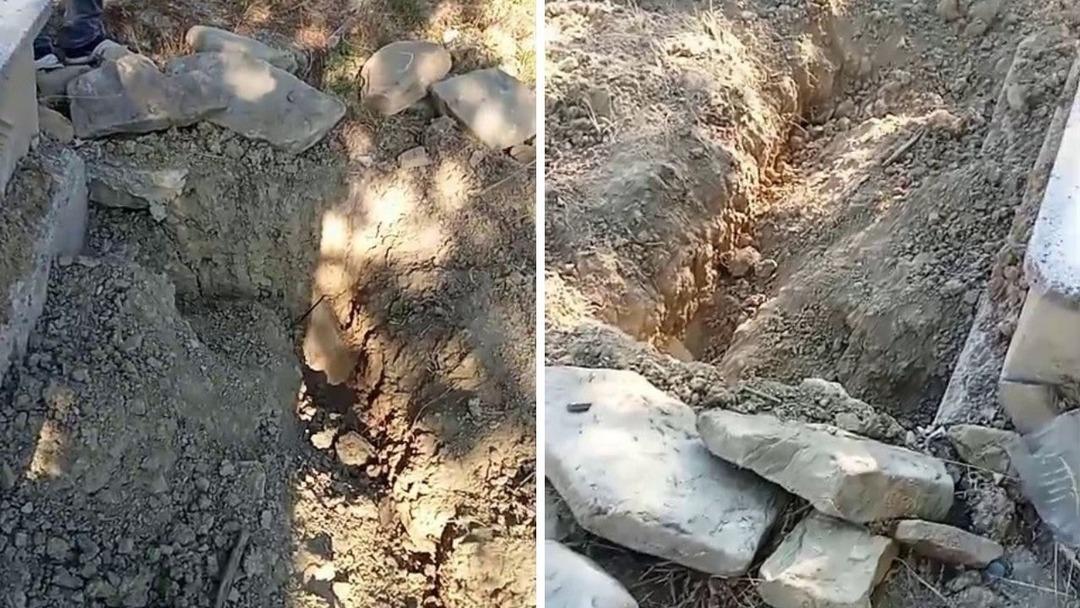 1 yıl önce ölmüştü! Mezarı cenazesi görünecek kadar kazıldı! Köylüler korkuyor... 2