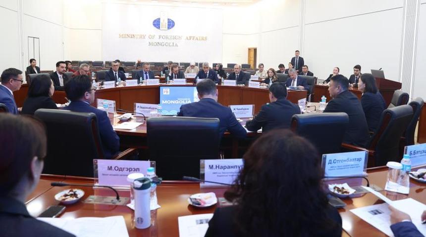Bakan Memişoğlu, Moğolistan'ı ziyaret etti