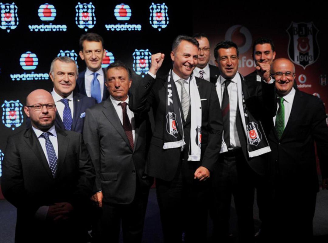 Beşiktaş ile Vodafone'dan tarihi anlaşma