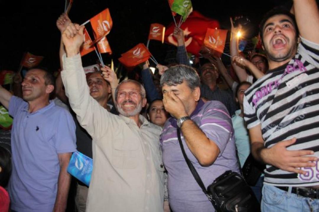 Sultanahmet'te final sevinci!