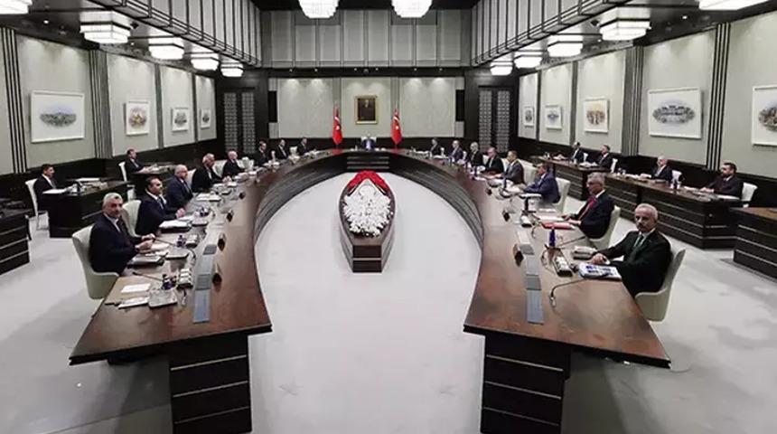 Kabine, Cumhurbaşkanı Erdoğan başkanlığında toplandı!