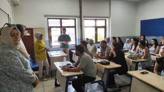 Patnos ilçe Milli Eğitim Müdürü Zeynep Oğuz Çam'dan köy okullarına ziyaret