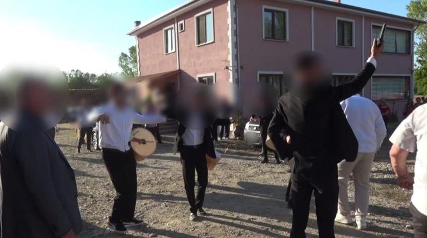 Düğün magandaları bu kez Kastamonu'da ortaya çıktı! 1 kişi yaralandı, 8 kişi gözaltına alındı