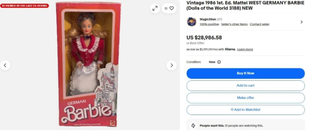 Kiminin en yakın arkadaşıydı, kiminin yanından ayırmadığı tek oyuncağı... Sandıktan çıkan bebekler araba fiyatına gidiyor! 2