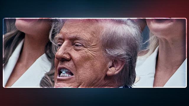 Trump viagra mı içti? Milyonların gözü önünde oldu... Sosyal medyada infiale yol açtı