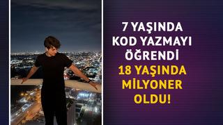 7 yaşında kod yazmayı öğrendi, 18 yaşında milyoner oldu!