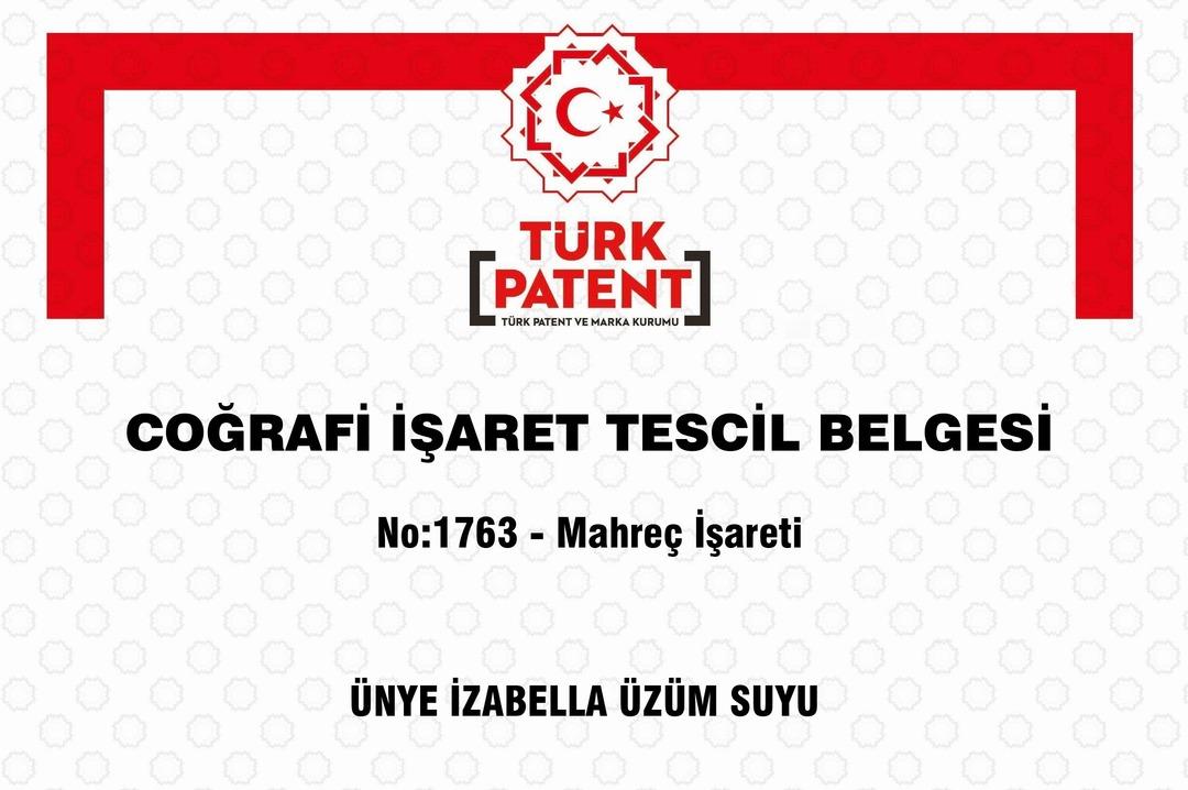 Ünye nin lezzeti tescillendi: İzabella üzüm Suyuna coğrafi tescil 1