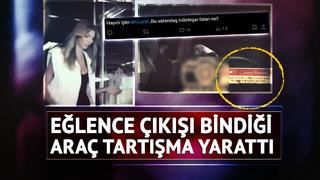 Eğlence çıkışı bindiği araç tartışma yarattı! 'Ticaret Bakanlığı' detayı tepki çekti: Şevval Şahin'e sosyal medyada tepki yağıyor