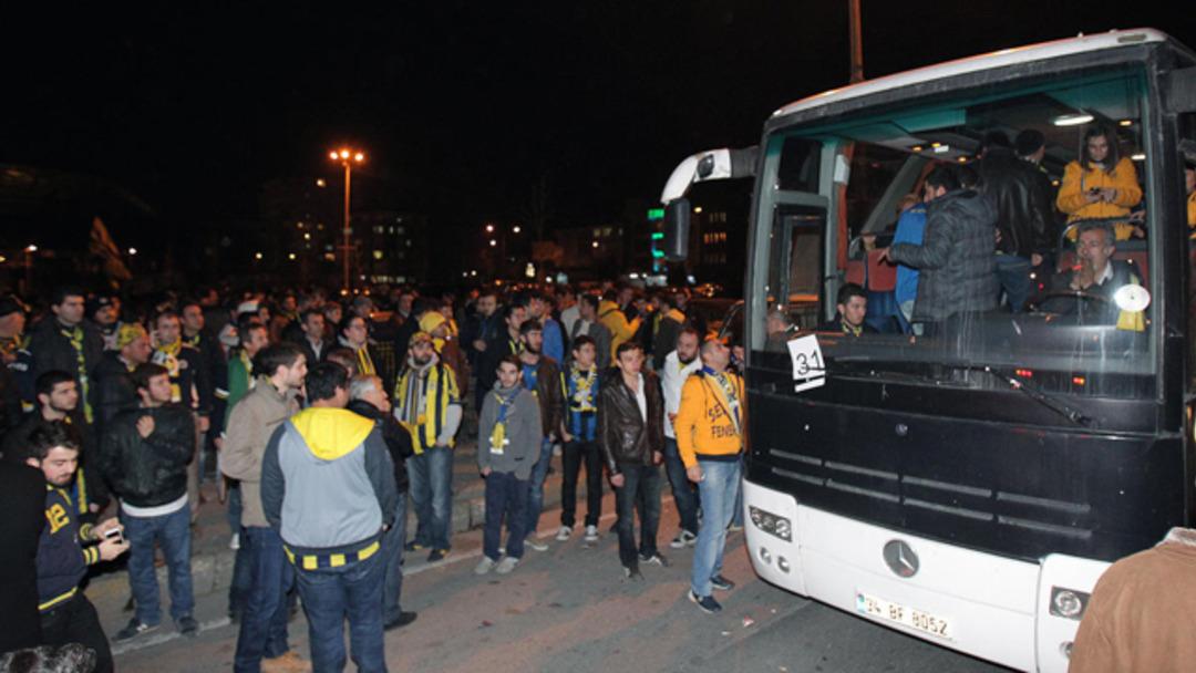 Taraftarlar Kadık&ouml;y'de toplandı