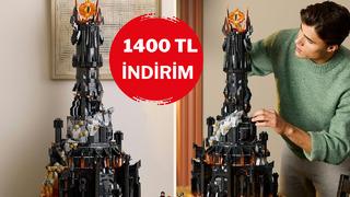 LEGO Icons Yüzüklerin Efendisi Barad-dûr Yaratıcı Yapım Seti indirime girdi