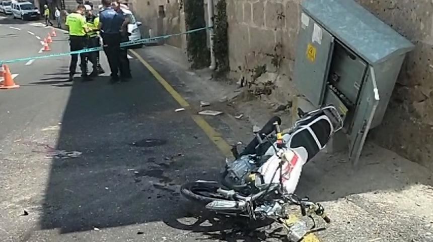 Motosikletle okula giden öğrenciler kaza yaptı! Durumları ağır