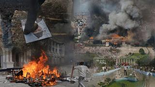 'Z Kuşağı Protestoları' ülkeyi birbirine kattı! Parlamento binasını yakıp bakanı dövdüler... Dev protestonun izleri