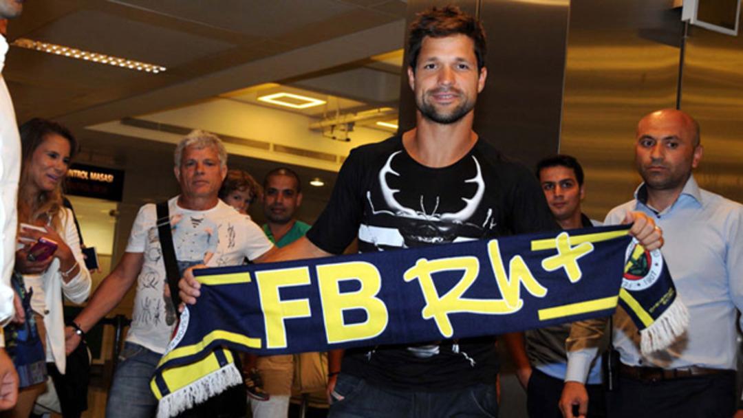 Diego Ribas İstanbul'da