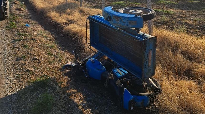 Manisa’da sepetli motosiklet can aldı