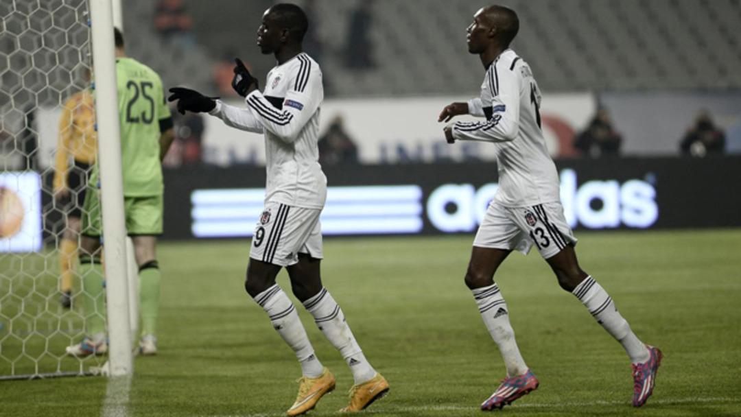 Beşiktaş - Partizan ma&ccedil;ından kareler