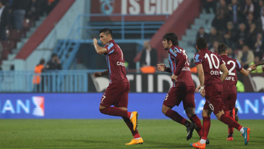 Trabzonspor - Konyaspor ma&ccedil;ından kareler