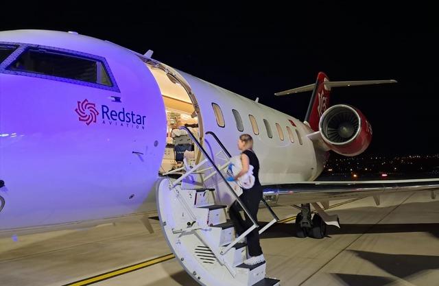 Tokat ta ambulans uçak 4,5 aylık bebek için havalandı 1