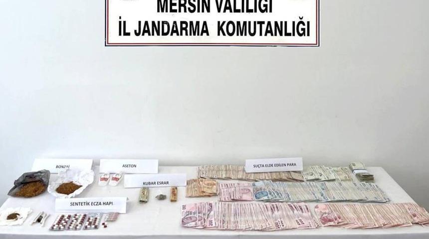 Mersin’de uyuşturucu operasyonu 4 şüpheli yakalandı