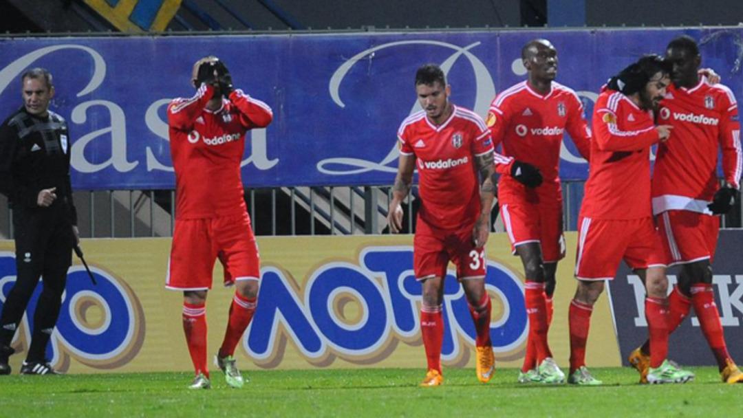 Asteras - Beşiktaş ma&ccedil;ından kareler