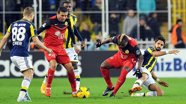 Fenerbahçe - Eskişehirspor maçından kareler