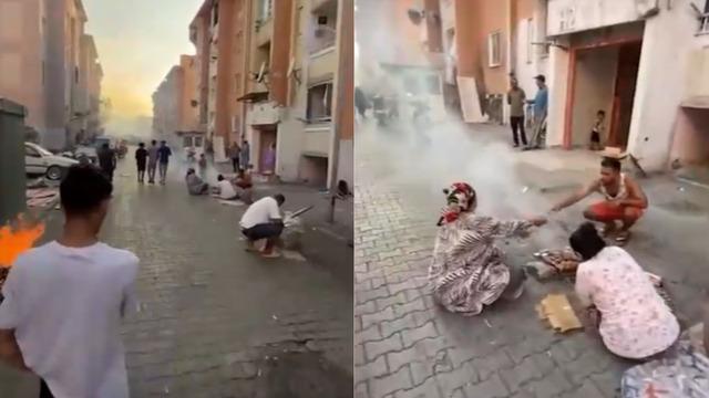 Yer: Samsun! O mahalledeki görüntüler gündem oldu! Pakistan sandım