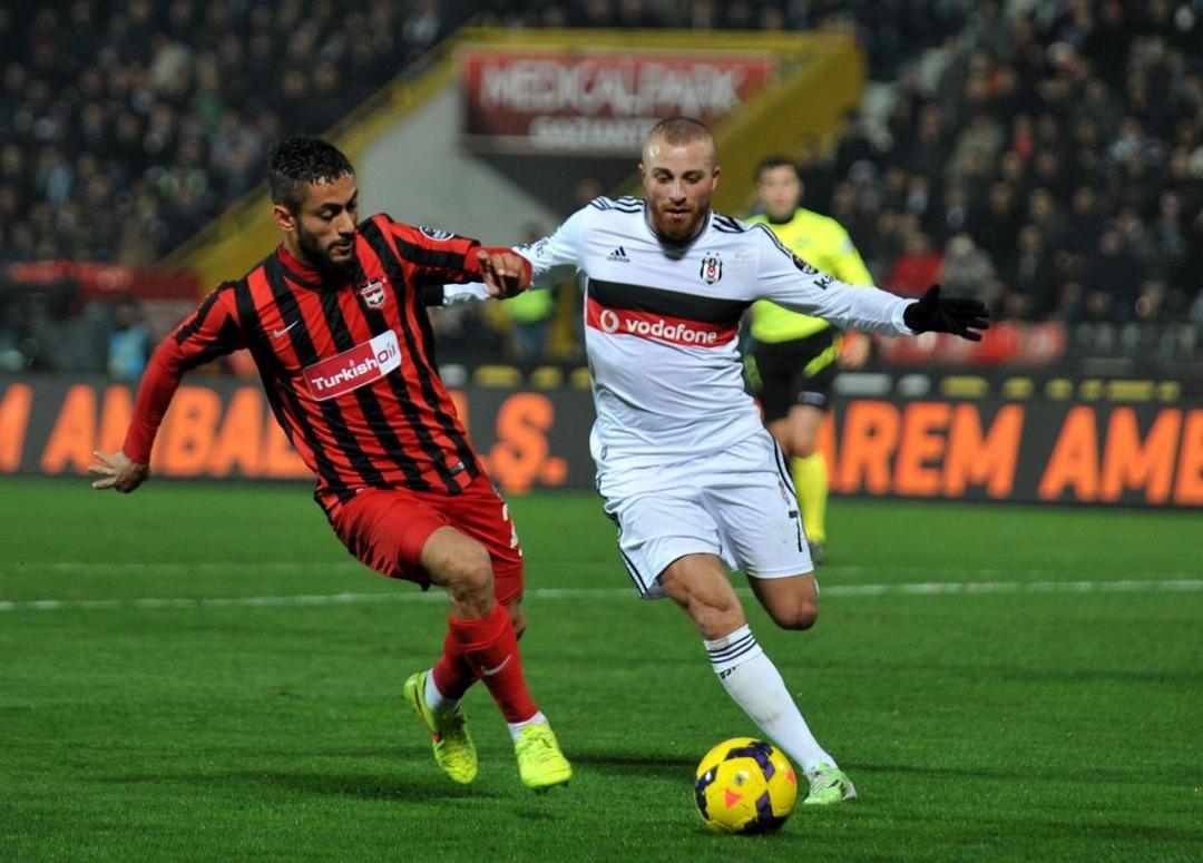 Gaziantepspor Beşiktaş ma&ccedil;ından kareler