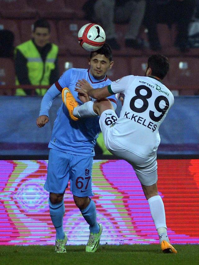 Trabzonspor - Akhisar Belediyespor maçından kareler
