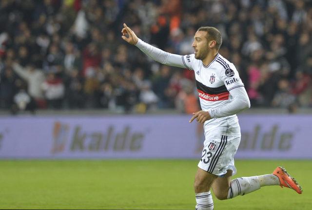 Beşiktaş - Akhisar Belediyespor maçından kareler