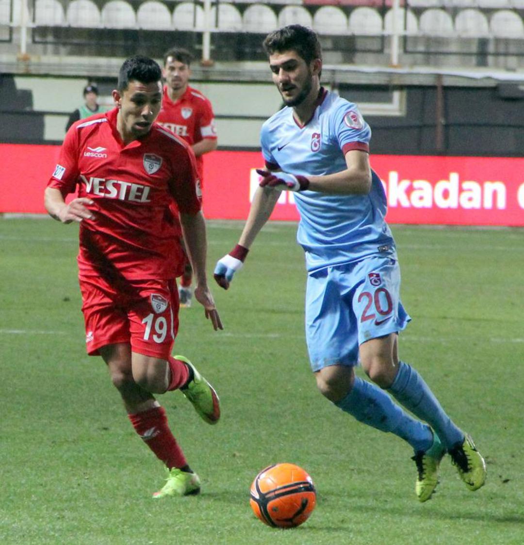 Manisaspor - Trabzonspor ma&ccedil;ından kareler