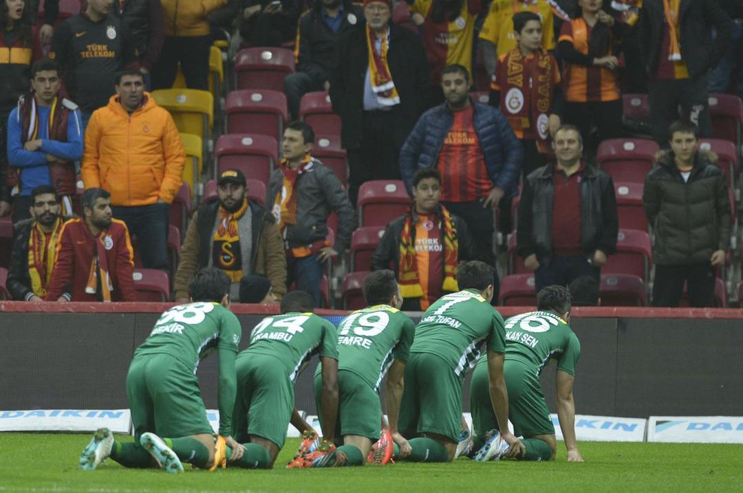 Galatasaray - Bursaspor ma&ccedil;ından kareler
