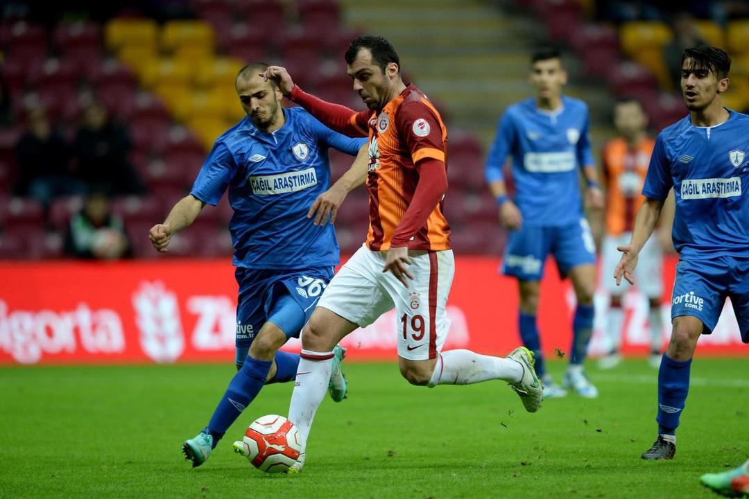 Galatasaray - Bal&ccedil;ova Yaşamspor ma&ccedil;ından kareler