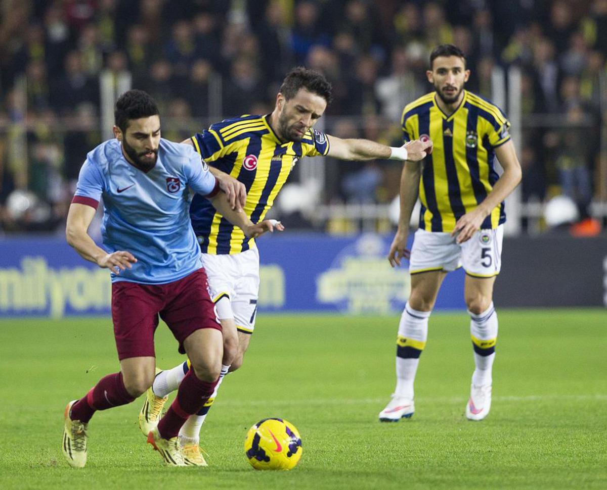 Fenerbah&ccedil;e - Trabzonspor ma&ccedil;ından kareler