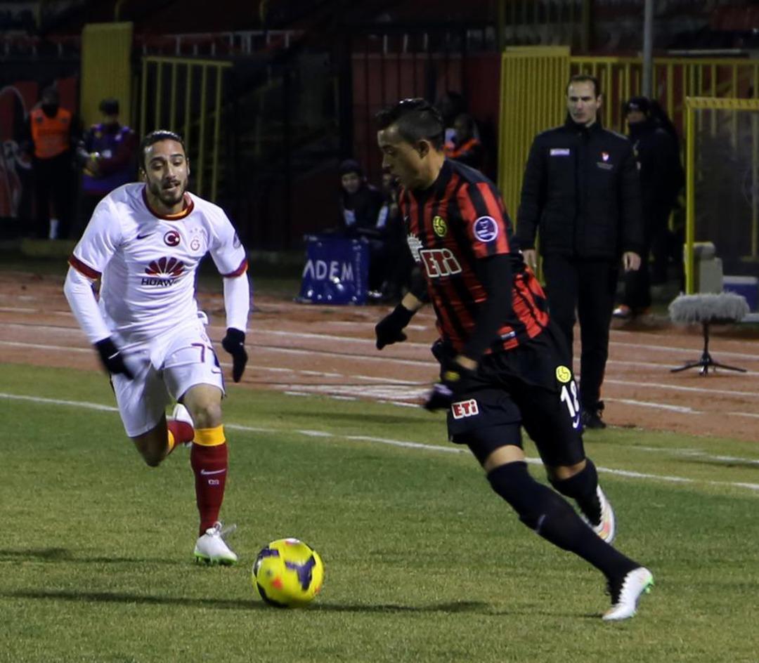 Eskişehir - Galatasaray ma&ccedil;ından kareler