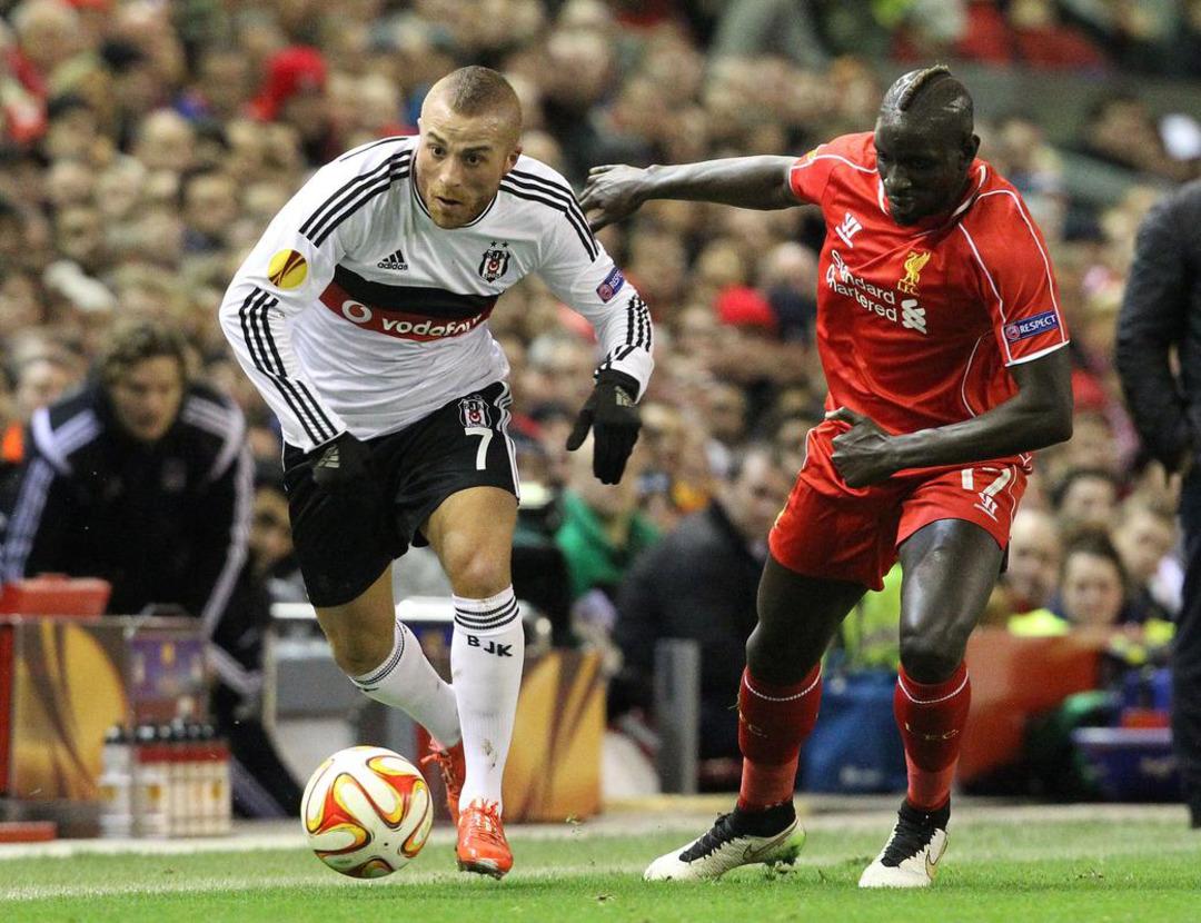 Liverpool - Beşiktaş ma&ccedil;ından kareler