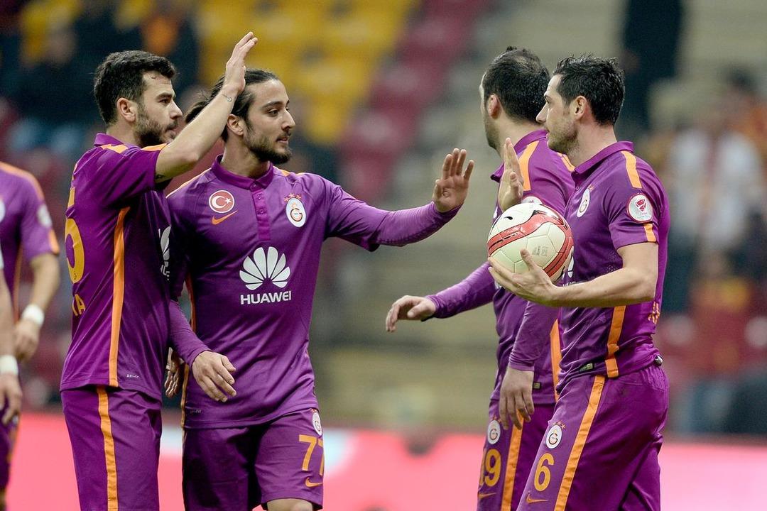 Galatasaray - Manisaspor ma&ccedil;ından kareler