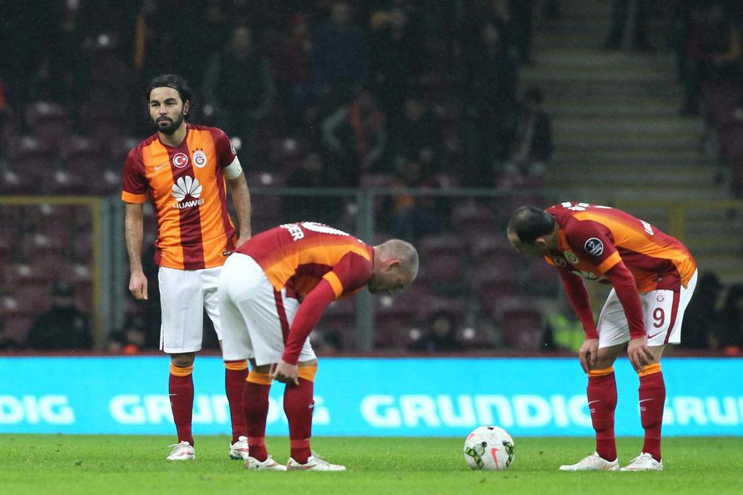 Galatasaray - İstanbul Başakşehir ma&ccedil;ından kareler
