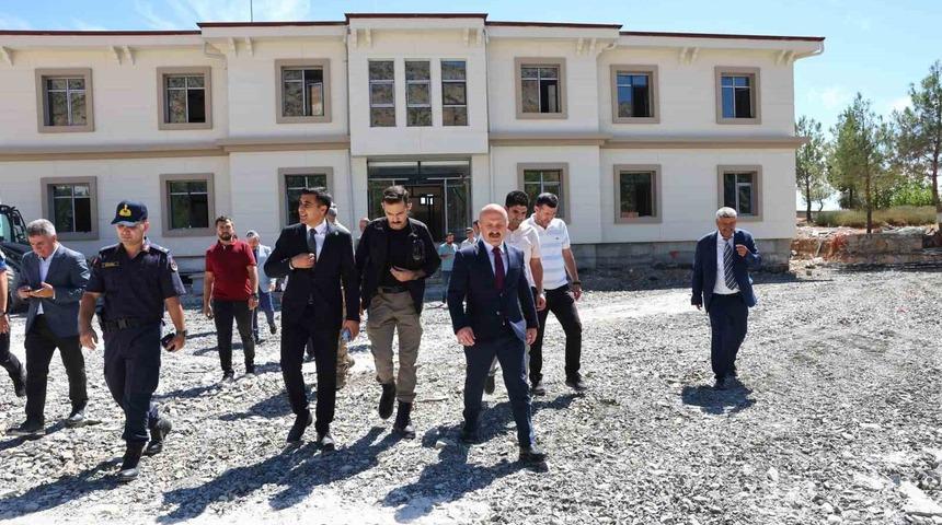 Tut ilçesi jandarma komutanlığı yeni hizmet binasında sona gelindi