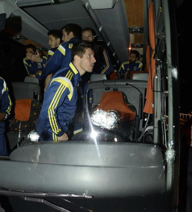 Fenerbahçe kafilesine silahlı saldırı