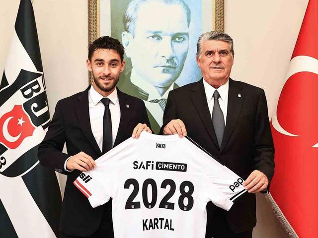 Beşiktaş, Kartal Kayra Yılmaz’ın sözleşmesini uzattı